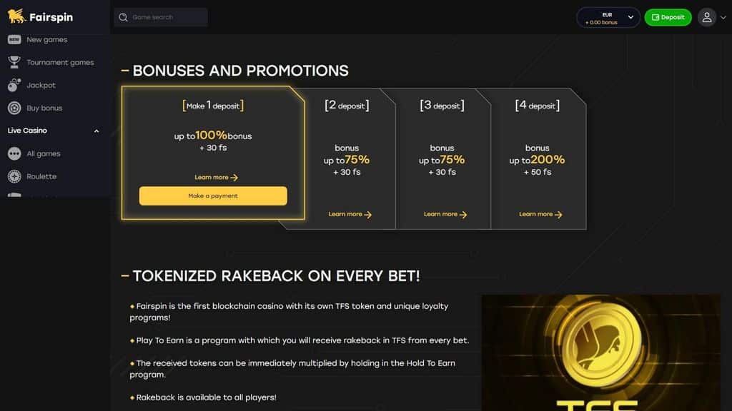 Fairspin Gambling ettevõtte iseloomustus, eelised, tasuta rotatsioonid ja päris mängijate arvustused